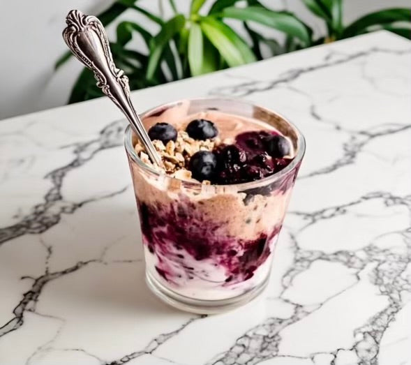 Blueberry Crunch Yogurt